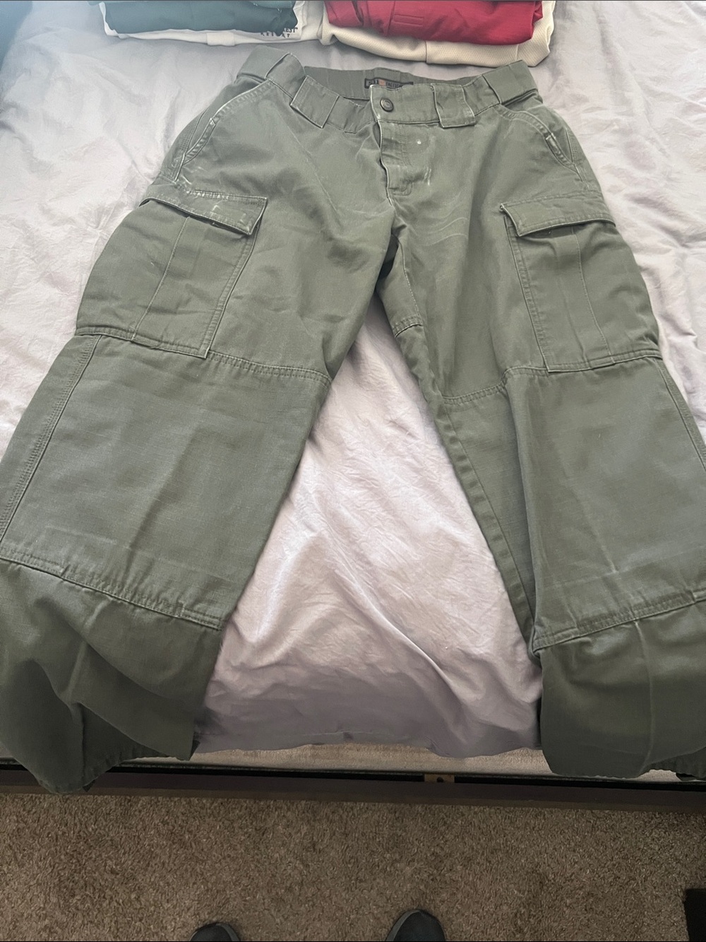 5.11 Tactical Women's Olive Green Cargo Pants